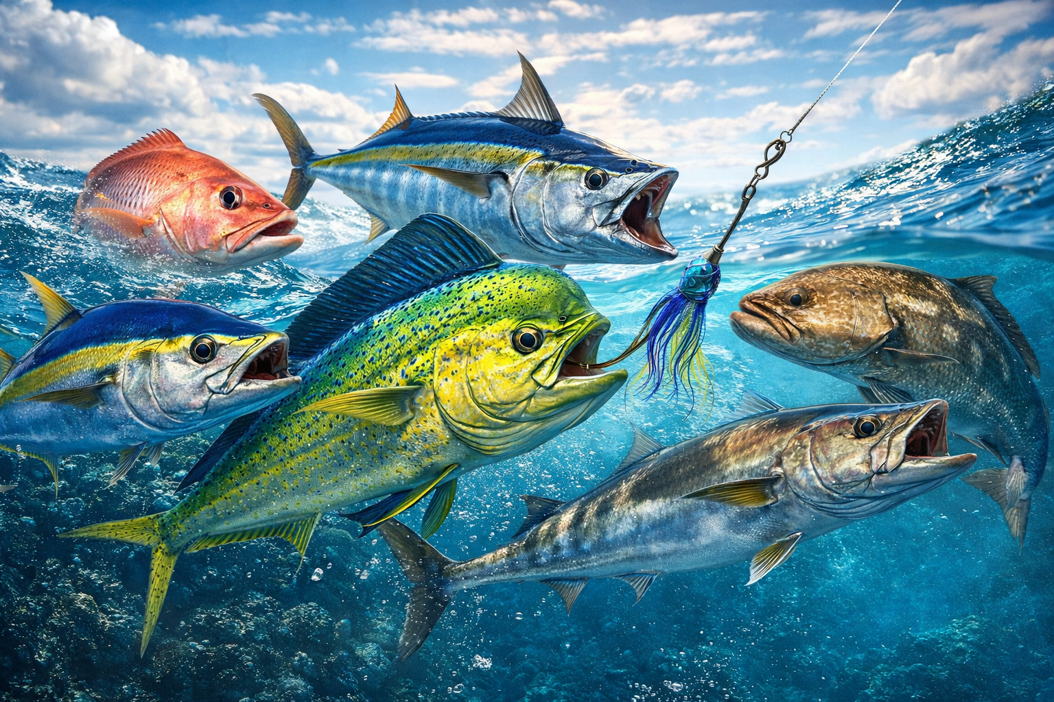 Deep Sea Fishing loreto Tours Deep Sea Fishing trip in loreto Tour